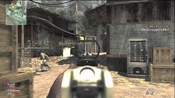 Call Of Duty MW3 Gameplay Multiplayer Online - Village - Kill Confirmed - ACR (720p HD)