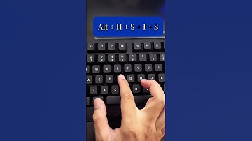Phím tắt hay  #excel #word #tinhoc #thuthuat #exceltips #xuhuong #trend #tinhocvanphong