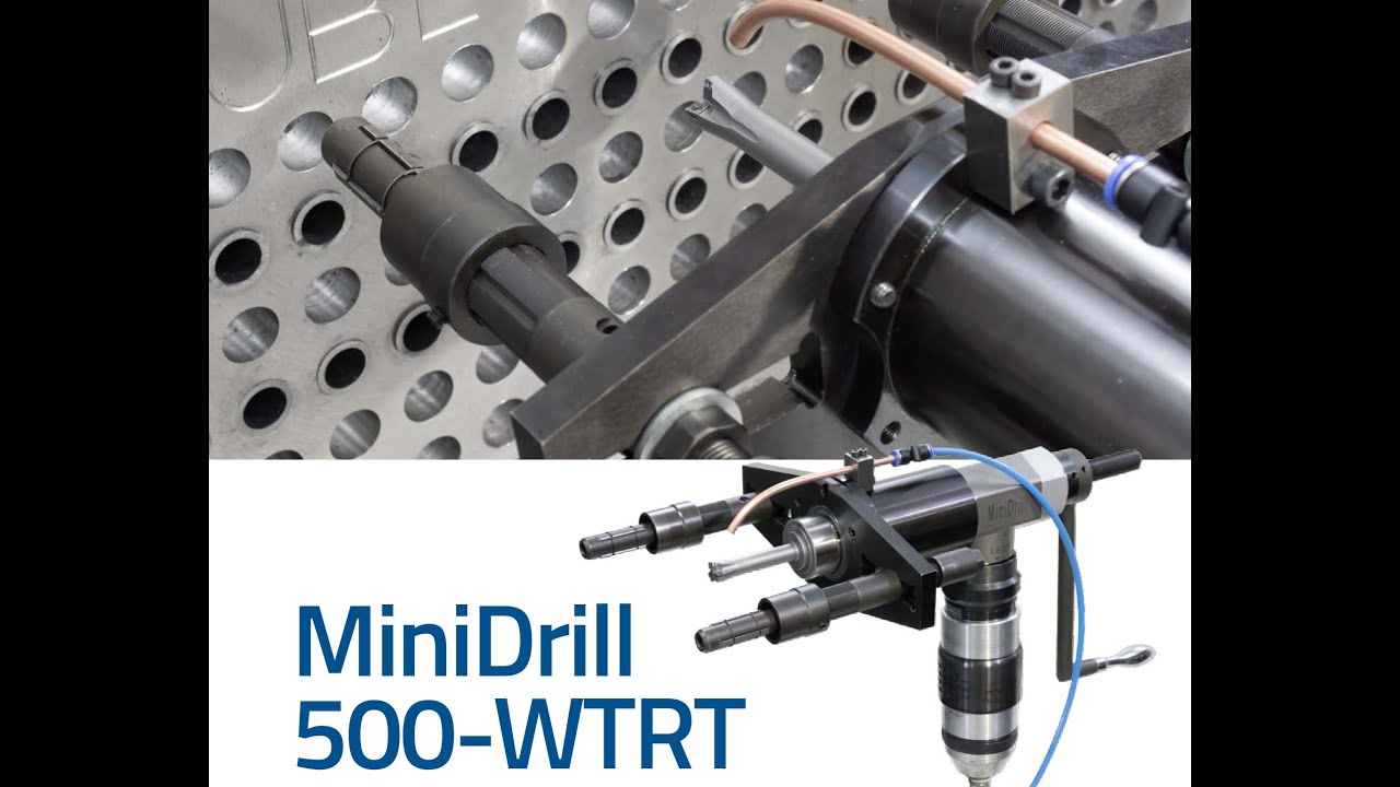 MiniDrll 500 WTRT-AC High-performance machine. How to reduce  the tube wall in the heat exchanger