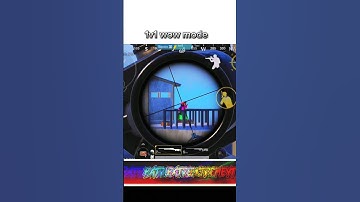 1v1 wow mode #wow #bgmi #shortsfeed #shorts #bgmishorts