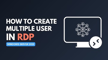 How to Create User Accounts in RDP | Windows Server 2022 Tutorial