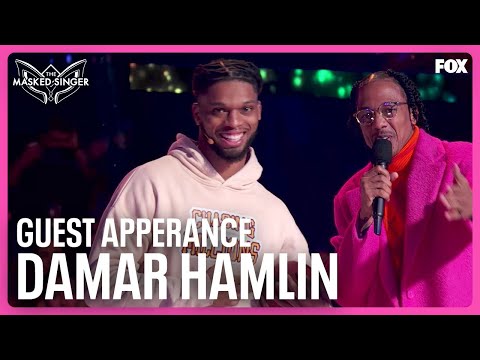Damar Hamlin Brings Out His Brother Damir to Sesame Street Night | The Masked Singer