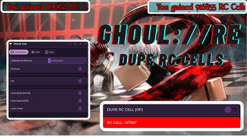 GHOUL://RE : DUPE RCCELLS/ INSTA KILL/ KILL AURA QUEST AURA (FREE)