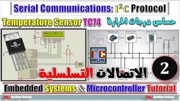 Serial Communications (I²C) - Part 2: Temperature Sensor TC74 | Embedded Systems & Microcontroller