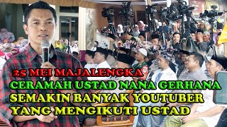 DAN TERJADI LAGI !!! Ceramah Ustad Nana  Gerhana (Di Gerombol YOUTUBER)