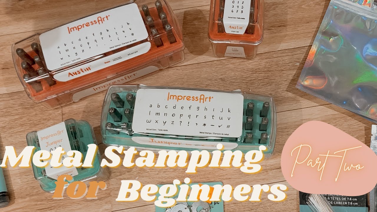Metal Stamping for BEGINNERS // part 2 ✨ 