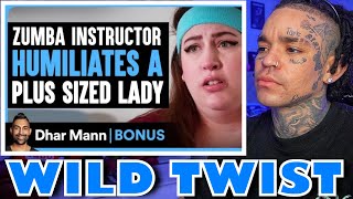 Zumba INSTRUCTOR Humiliates A PLUS SIZED LADY | Dhar Mann [reaction]