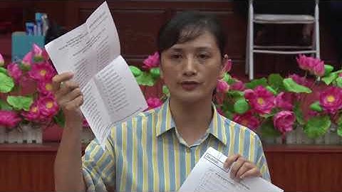 SẼ ÁP DUNG PHẦN MỀM KIỂM PHIẾU BẰNG MÁY TÍNH TẠI ĐẠI HỘI ĐẠI BIỂU ĐẢNG BỘ THÀNH PHỐ LẦN THỨ IX