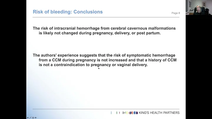 Pregnancy and Cavernoma with Professor Catherine N...