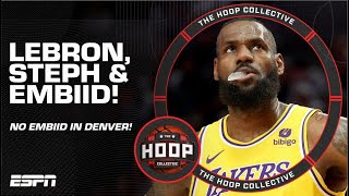 Rivalry Between Steph \& LeBron, No Embiid In Denver Again | The Hoop Collective