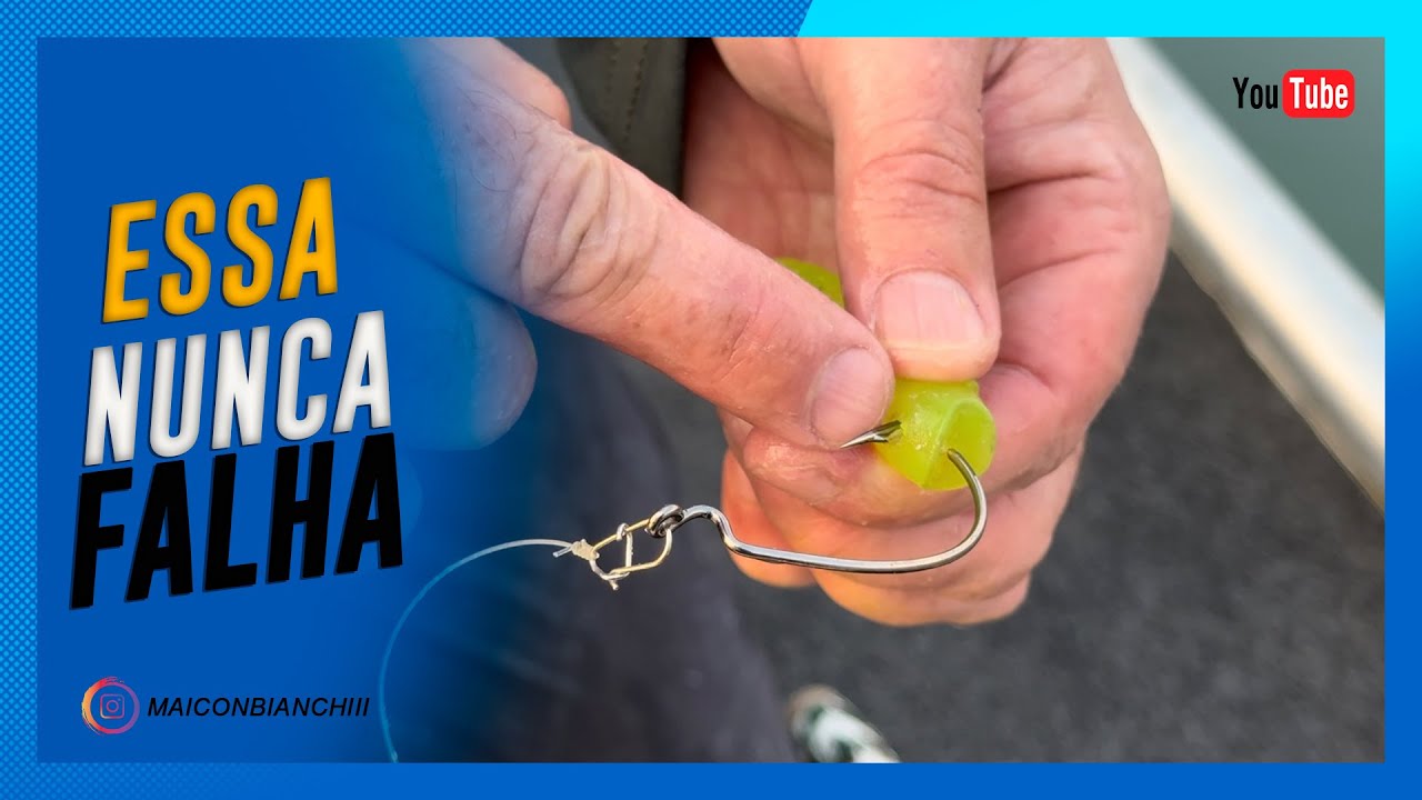 ESSA ISCA ESTÁ DANDO O QUE FALAR!! PESCARIA