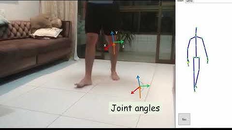 Ikapp - Gait Analysis with Kinect v2 sensor