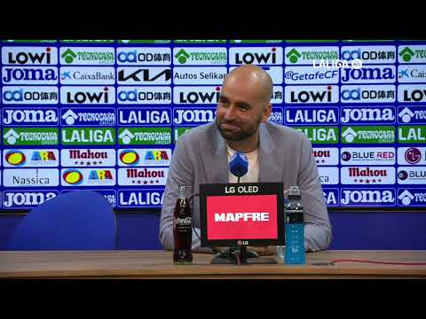 Rueda de prensa Getafe CF vs RC Celta