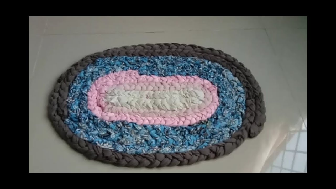 DIY Doormat from Old Clothes Keset dari  Baju  Bekas  YouTube