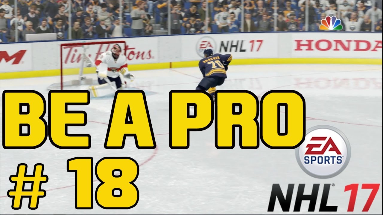 NHL 17 Gameplay Be a Pro Sabres @ Capitals Xbox One