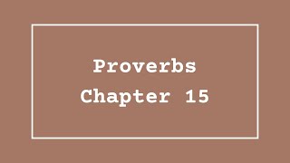 Celebrity Proverbs Chapter 15: Words of Wisdom | 31 Days of Daily Wisdom Profile