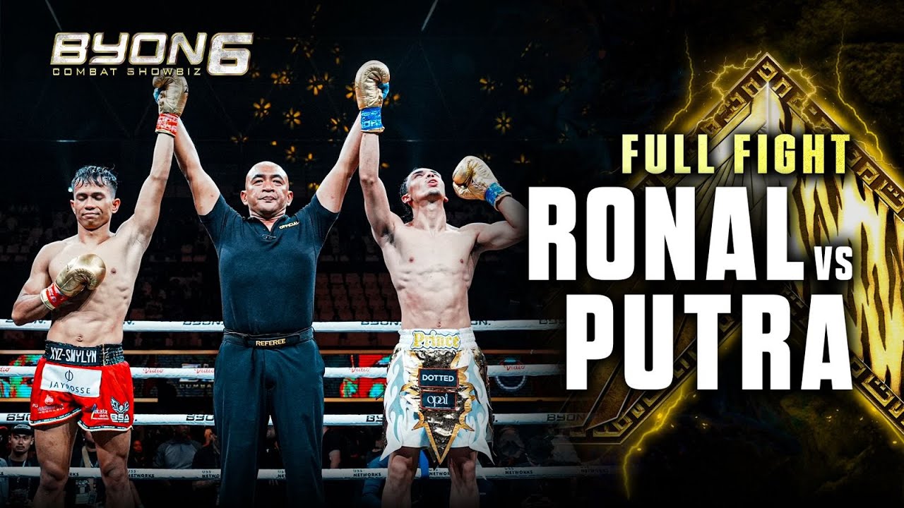 RONAL 'NAGASAKTI' SIAHAAN VS PUTRA 'THE PRINCE' ABDULLAH. 1ST EVER DRAW IN KICKSTRIKING ( BYON 6 )