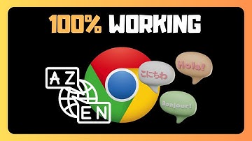 How to To Change Google Chrome Language Back To English Step By Step
