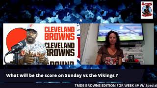 TMDE Browns Vs Vikings Week 4 preview #instabrowns #instadawgpound #instanfl #instacleveland