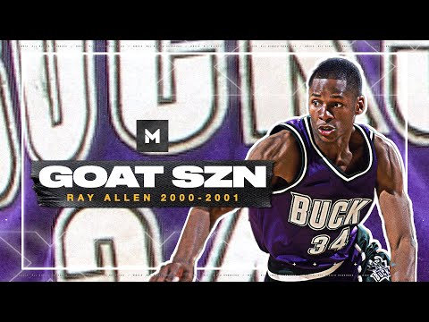 We Need To Appreciate How Great Ray Allen Was! 2000-01 Highlights