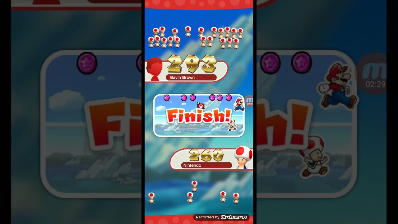 Super Mario Run Bloopers