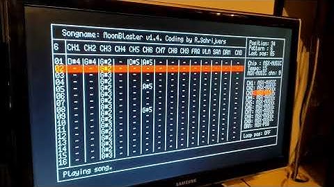 Killing Joke - Euphoria on MSX computer using MIDI