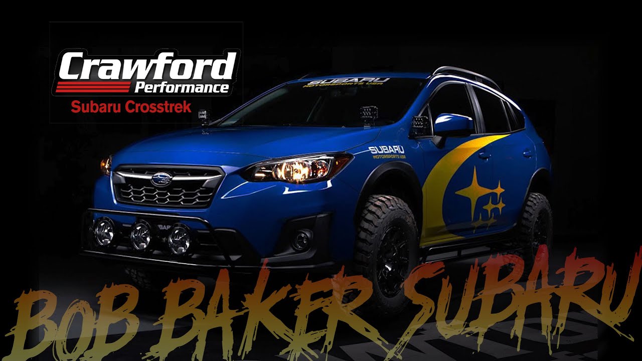 Crawford Performance Subaru Crosstrek on display at Bob Baker Subaru