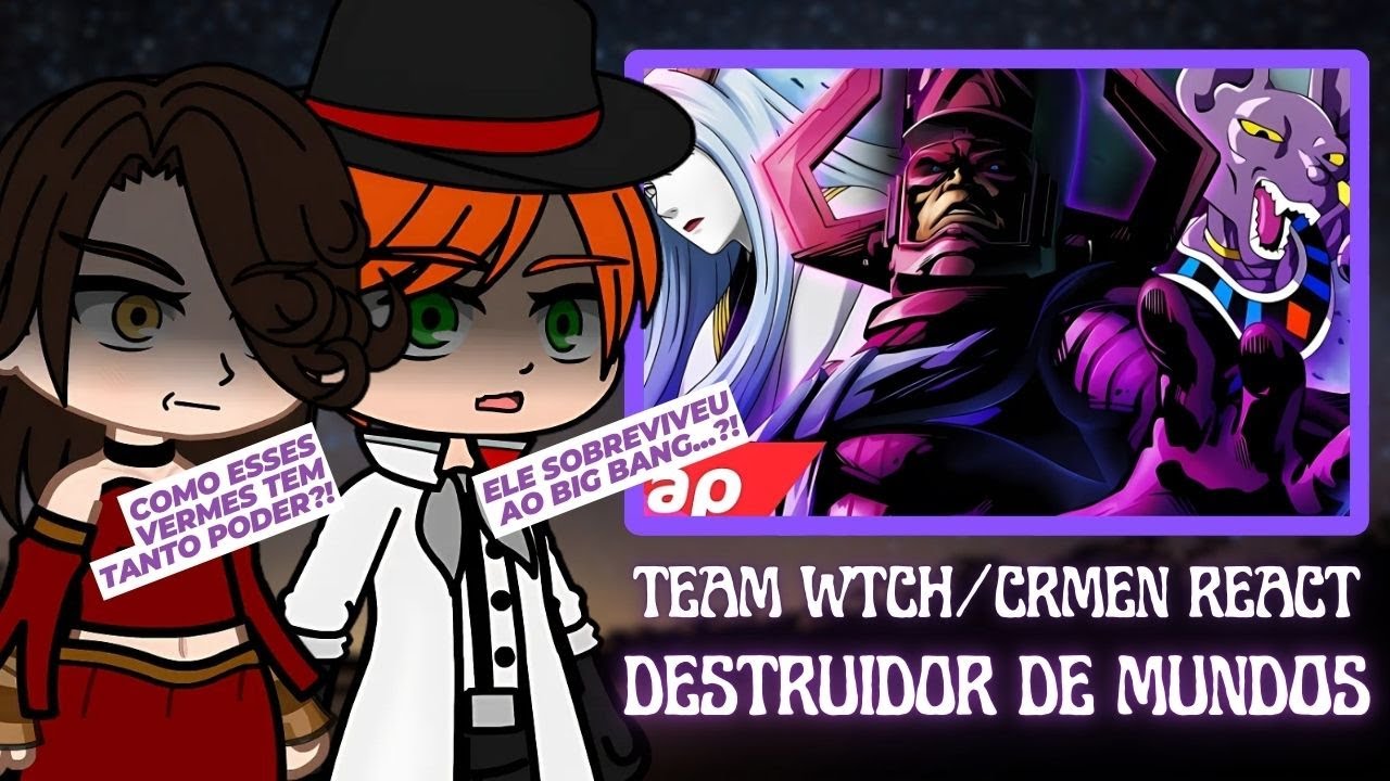 Team WTCH e CRMEN React a Rap - Destruidor de Mundos (7MZ)