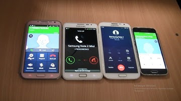 Over the Horizon Incoming call&Outgoing call at the Same Time Samsung Note 1+Note 2+A 8 Plus+S5 Mini