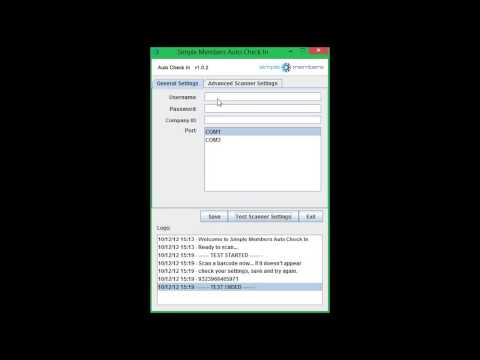 How to setup and use the Simple Members Auto Check-In Tool