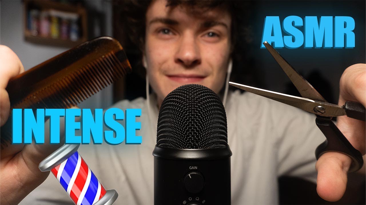 ASMR The Most Intense Haircut!!!