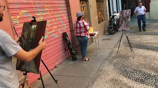 Taller de Pintura Pintando la Calle Eduardo Ocón