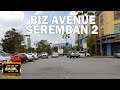 Drive Around Biz Avenue Seremban2, MALAYSIA. 4K UHD 60FPS