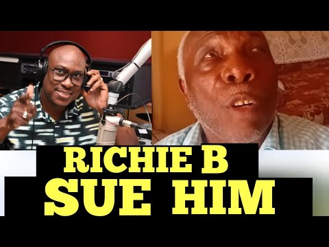 BREAKING! Richie B Takes Blind Man to Court