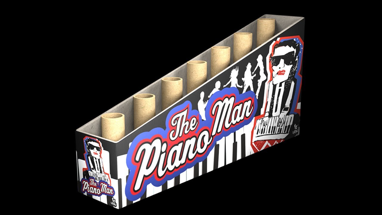 The Piano Man Lesli Vuurwerk 03151 YouTube