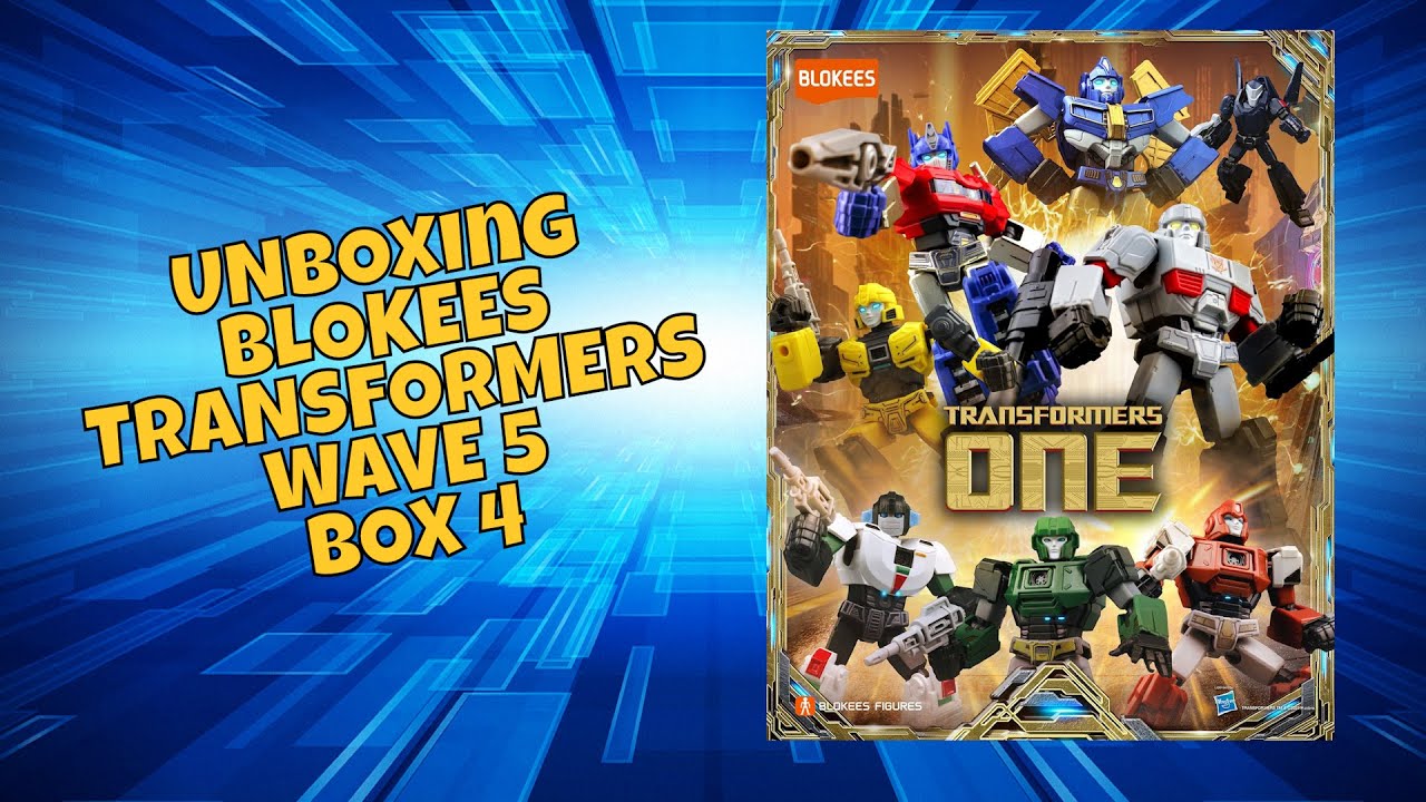 Unboxing Blokees Transformers box 4 - YouTube