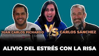 Alivio del estrés con la risa  Carlos Sánchez y Juan Carlos Pichardo