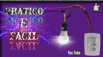 COMO INSTALAR UM INTERRUPTOR CONJUGADO COM DUAS TOMADA!