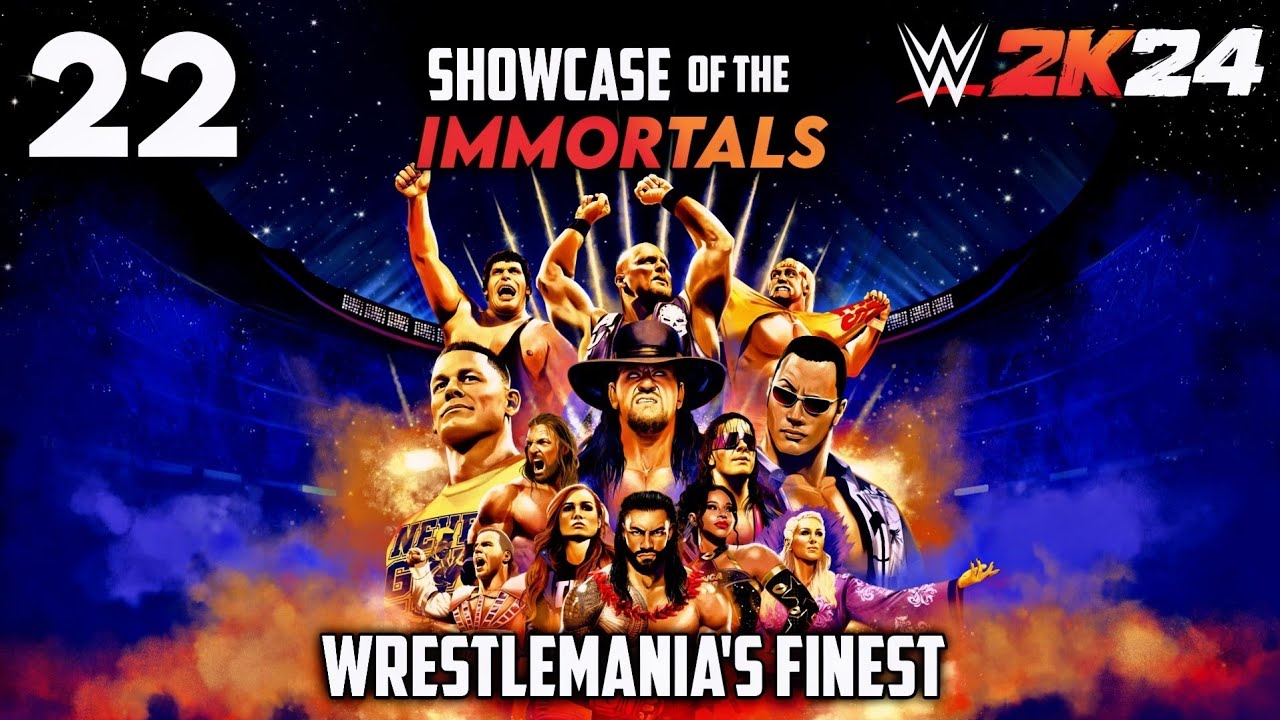 WWE 2K24 - 2K SHOWCASE - Ep 22 - WrestleMania's Finest | WrestleMania 30 Men Royal Rumble