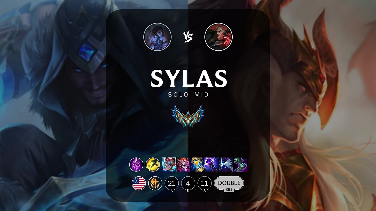 Sylas Mid vs Swain - NA Challenger Patch 13.7