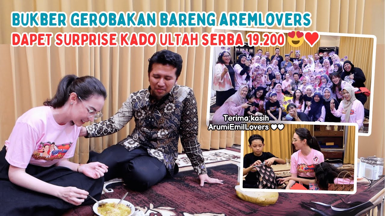 BUKA PUASA BARENG ARUMI EMIL LOVERS. RAME + DIKASIH SURPRISE! 😍 | Arumi Bachsin