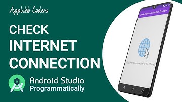 How to check internet Connection In Android Studio || Internet Connection Programmatically #android