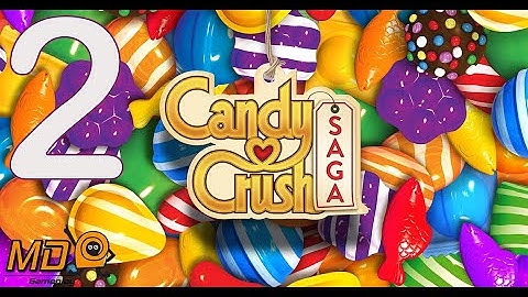 Candy Crush Saga Gameplay  Walkthrough Part 2