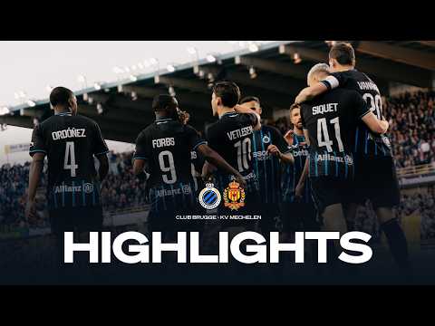 CLUB BRUGGE - KV MECHELEN | HIGHLIGHTS | CHAMPIONS' PLAY-OFFS 2025-2026