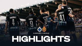 Club Brugge - Kv Mechelen Highlights Champions Play-Offs 2025-2026