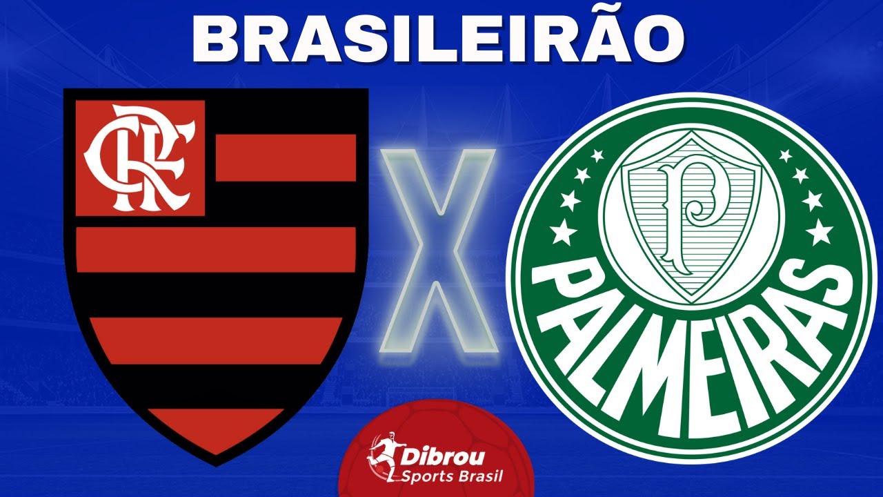 FLAMENGO X PALMEIRAS TRANSMISSÃO AO VIVO DIRETO DO MARACANÃ - BRASILEIRÃO  2023 - RODADA 33 