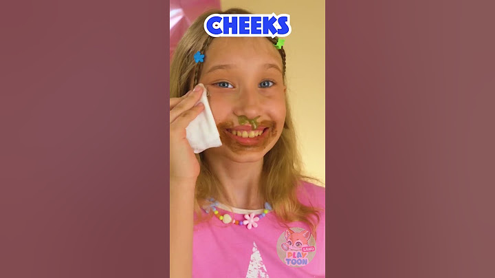 Let's Learn How To Wash Our Face! ☺️🧼 Clean & Fresh! ✨ #goodhabits #funforkids #creativeplay