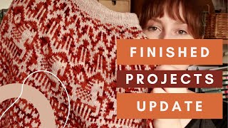 Finished Projects, Yarns shows and New Job - That's A LOT going on || Woollen Wytch Knitting Podcast