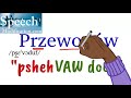 How to Pronounce Przewodów (Polish Letters and Sounds)