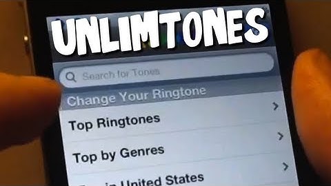 How To Make iPhone Ringtones FREE With UnlimTones Cydia App - Best Cydia Apps & Tweaks iOS 5&6